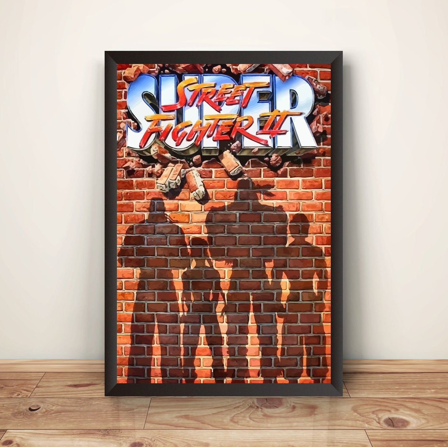 SSF2 New Challengers Cover Premium Poster (Vectorized Design)