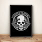 Outer Heaven Skull V1 MGS Premium Poster (Vectorized Design)