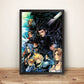 CC FF7 VII Cast V2 Premium Poster (Vectorized Design)