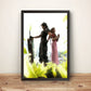 Zack Fair & Aerith  CC FF7 VII Premium Poster (Vectorized Design)
