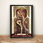 Chunli Street Fighting Tarot Card Premium Poster (Vectorized Design)