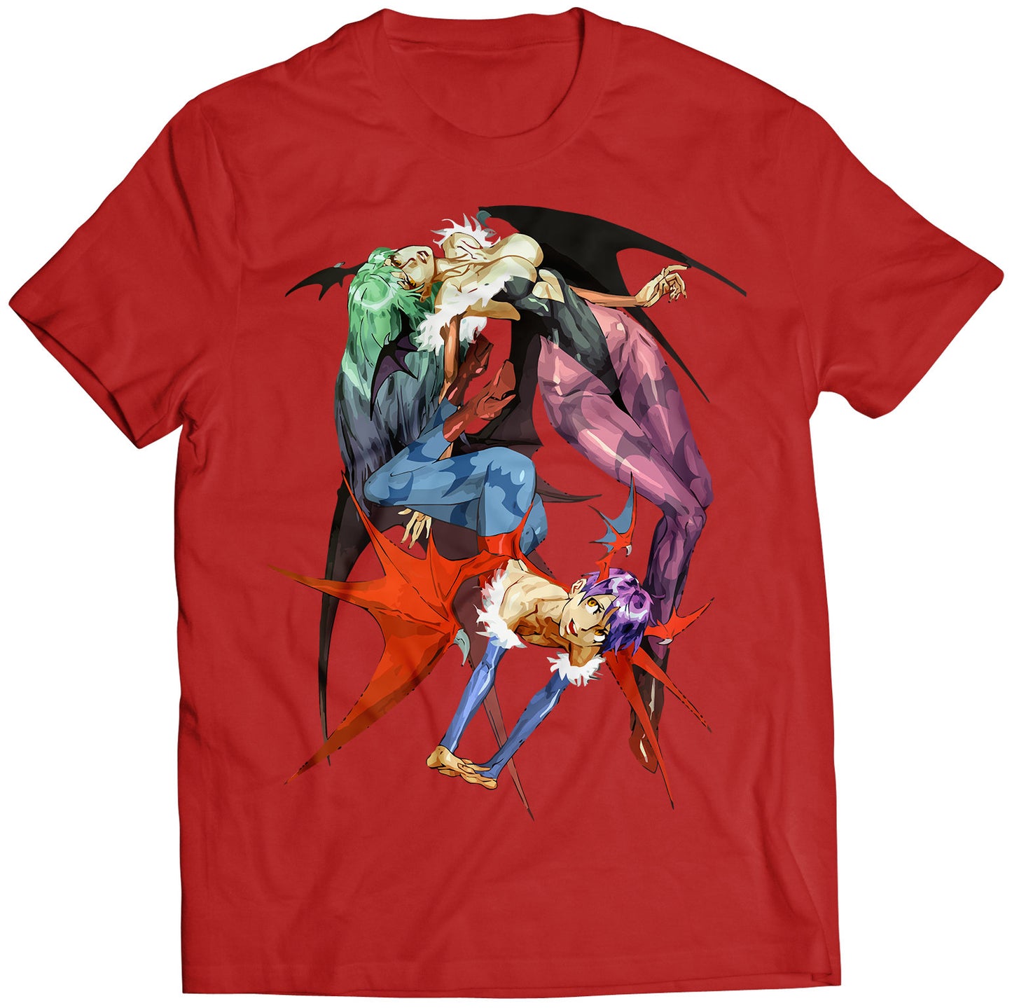 Lilith & Morrigan You Complete Me Premium Unisex T-shirt (Vectorized Design)