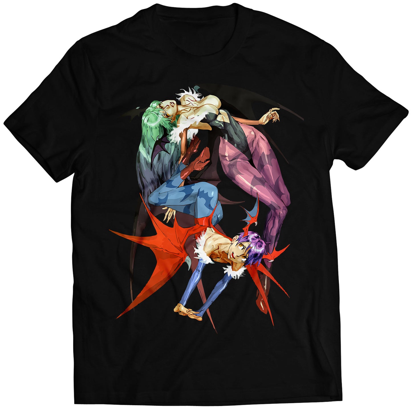 Lilith & Morrigan You Complete Me Premium Unisex T-shirt (Vectorized Design)