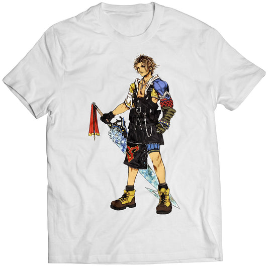 Tidus FF10 X Premium Unisex T-shirt (Vectorized Design)