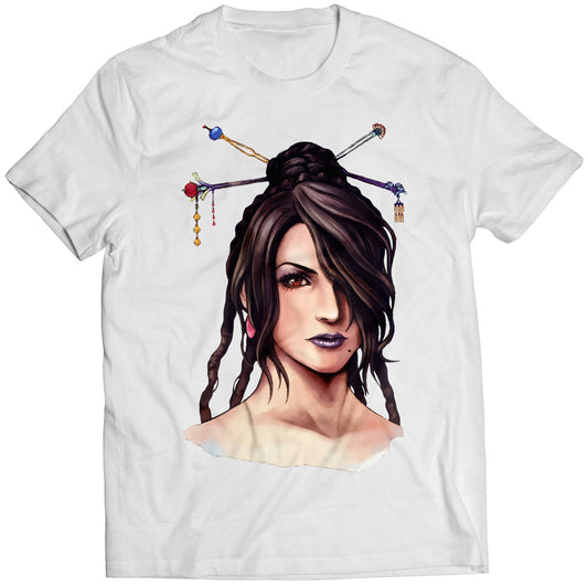 Lulu Portrait FF10 X Premium Unisex T-shirt (Vectorized Design)