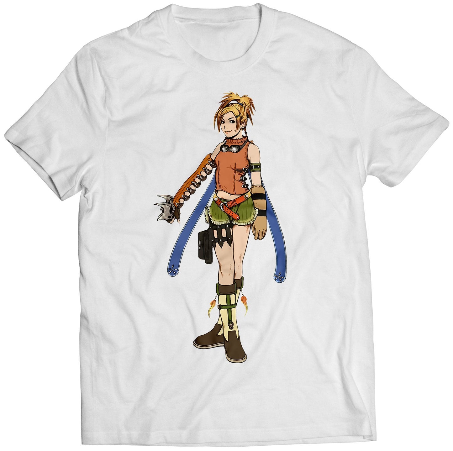 Rikku FF10 X Premium Unisex T-shirt (Vectorized Design)