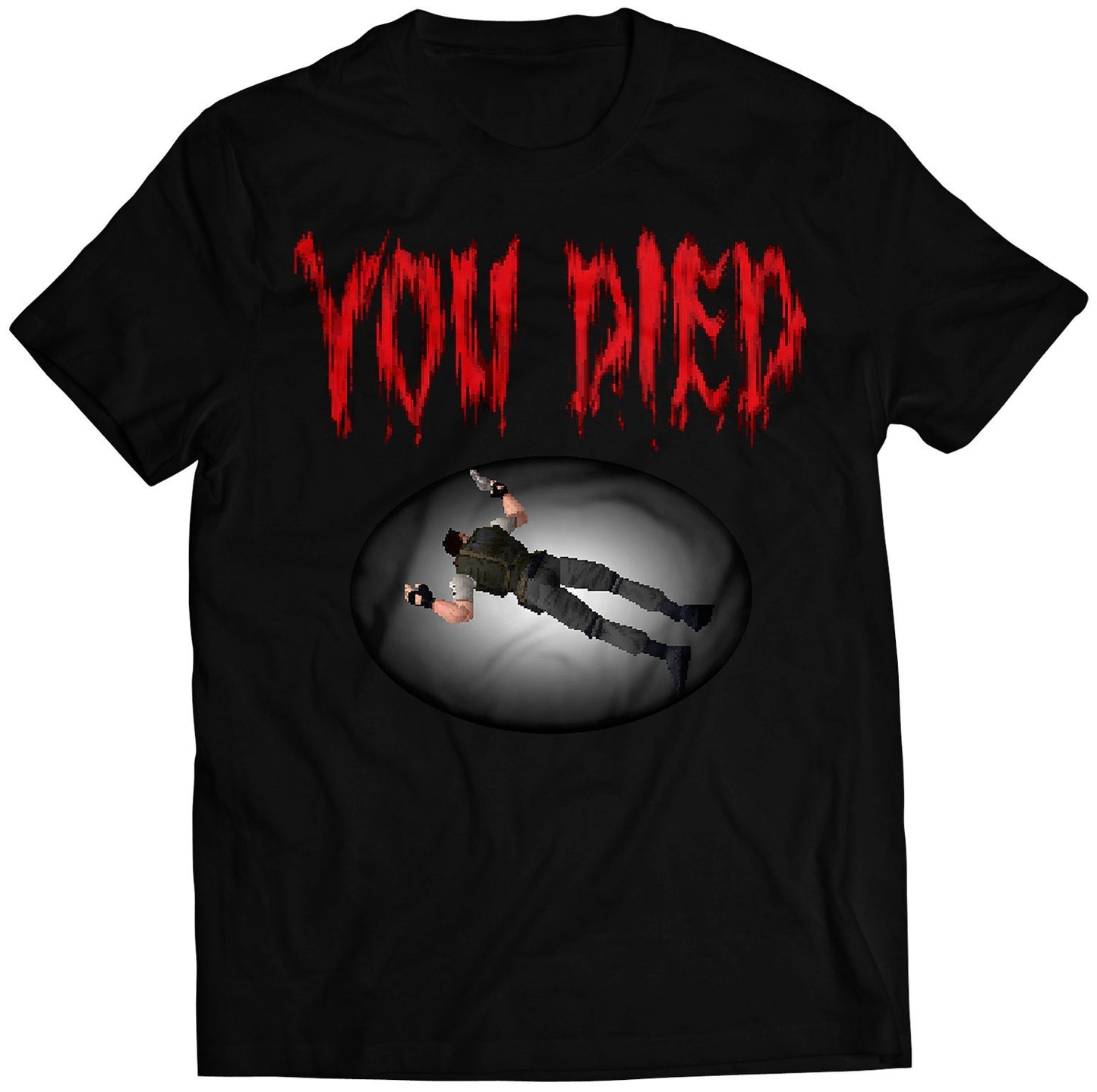 Residence Evil Biohazard You Died T-shirt