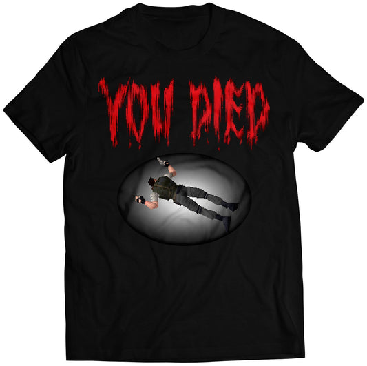 Residence Evil Biohazard You Died T-shirt