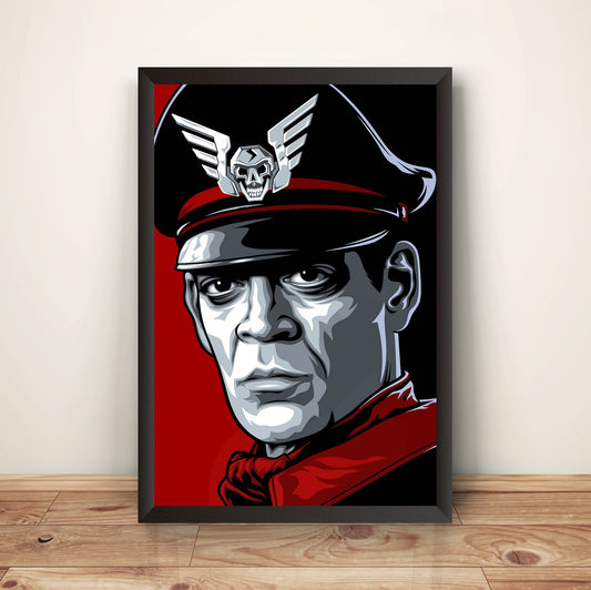 Raul M Bison Dictator Premium Poster (Vectorized Design)