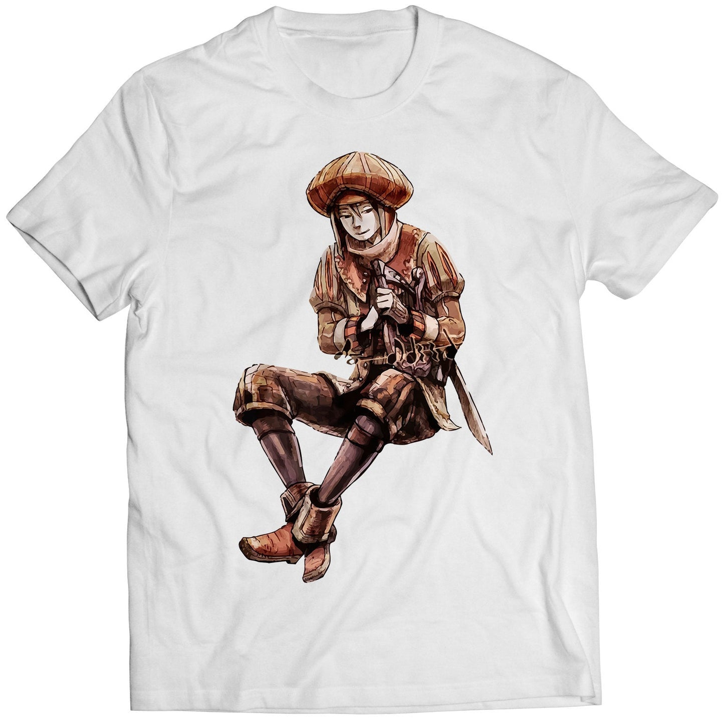 Bard FF11 XI Premium Unisex T-shirt (Vectorized Design)