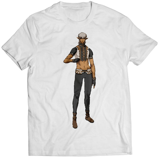 Elvaan Male FF11 XI Premium Unisex T-shirt (Vectorized Design)