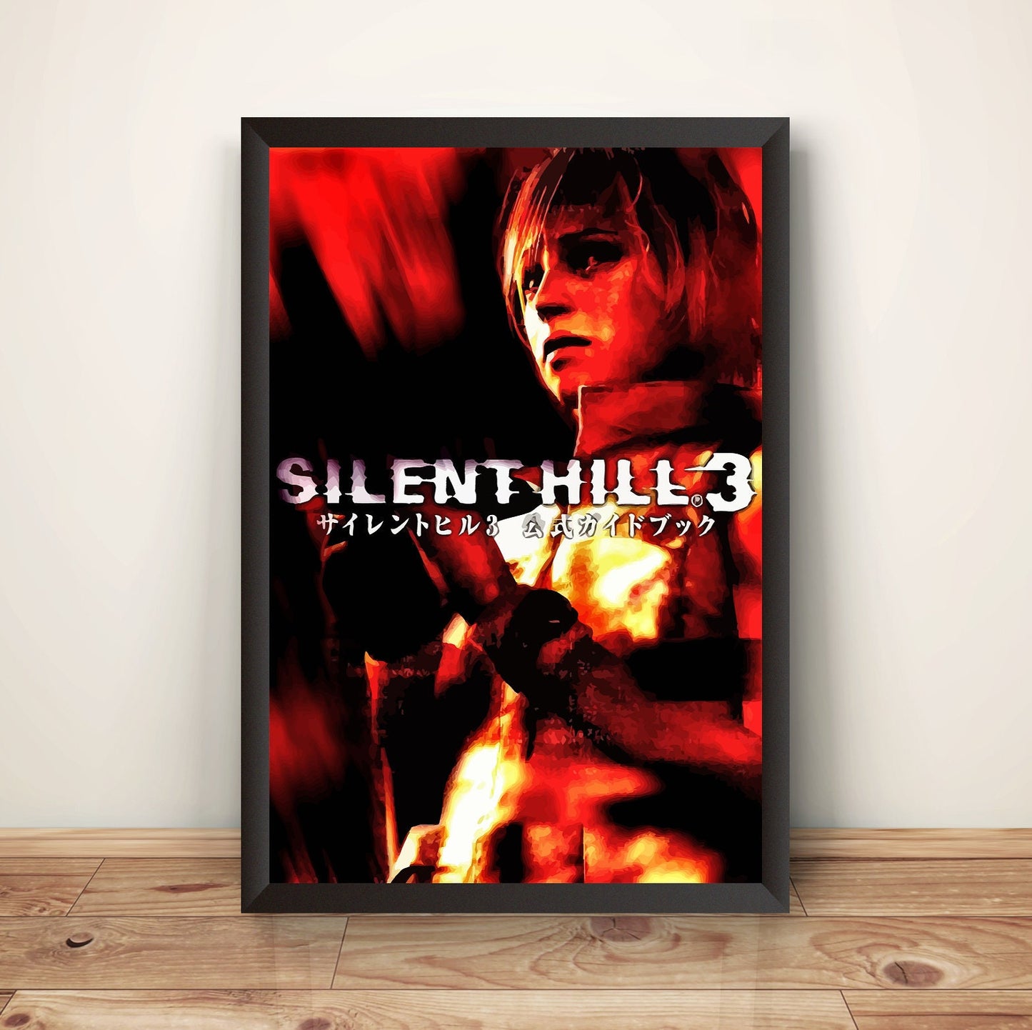 Silence Hill 3 Japanese Premium Poster (Vectorized Design)