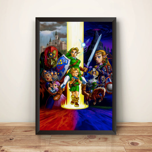 Cast Of OOT Premium Poster (Vectorized Design)