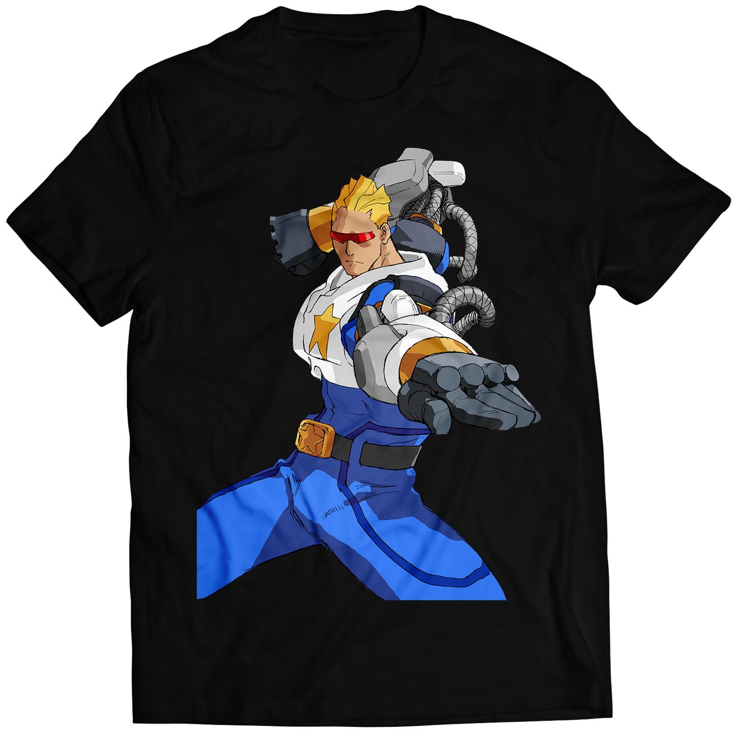 Commando Win Pose MVC Premium Unisex T-shirt (Vectorized Design)