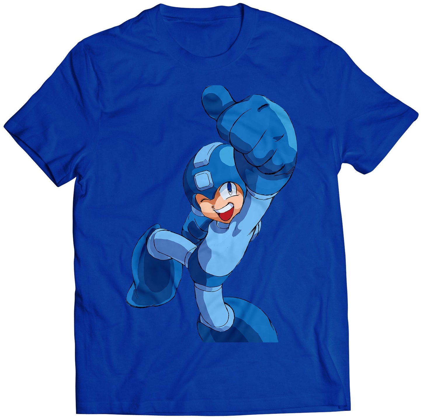 Rockman Win Pose MVC Premium Unisex T-shirt (Vectorized Design)