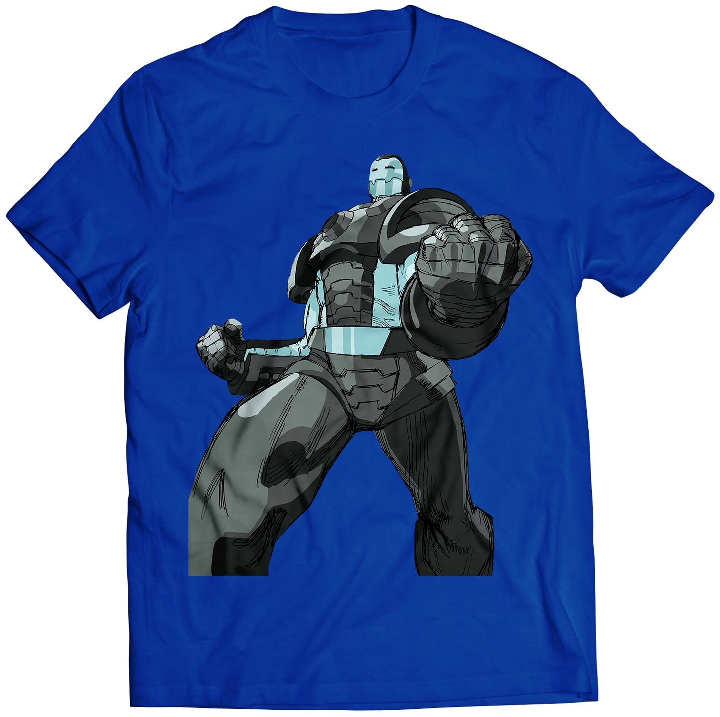 Warman Win Pose MVC Premium Unisex T-shirt (Vectorized Design)