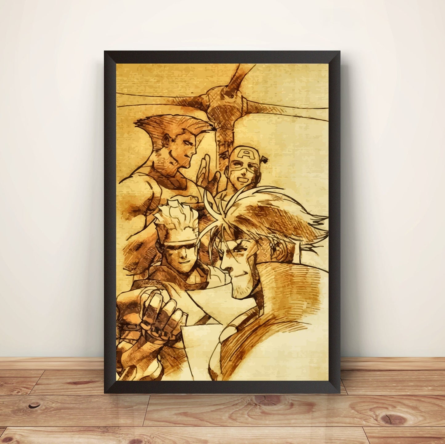 MVC2 Ending V15 Premium Poster (Vectorized Design)