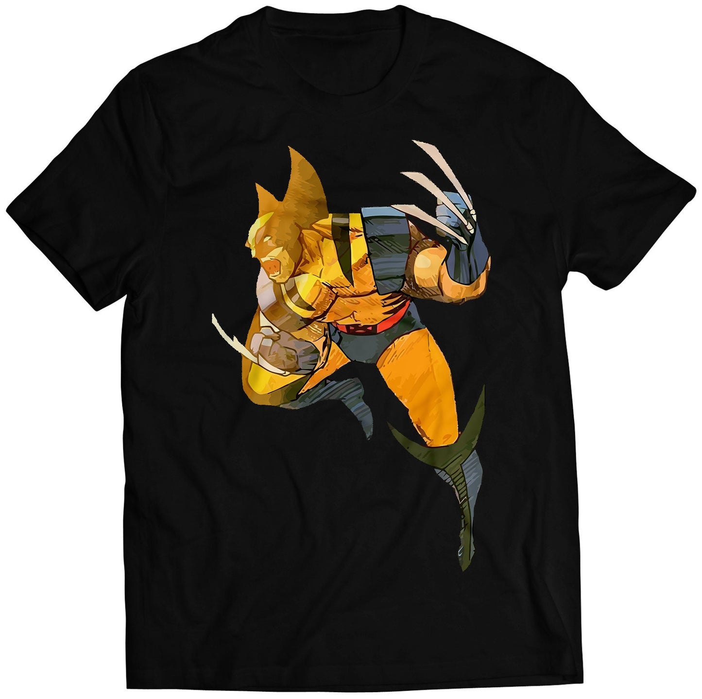 Clawdude Mvc2 Versus Screen Premium Unisex T-shirt (Vectorized Design)