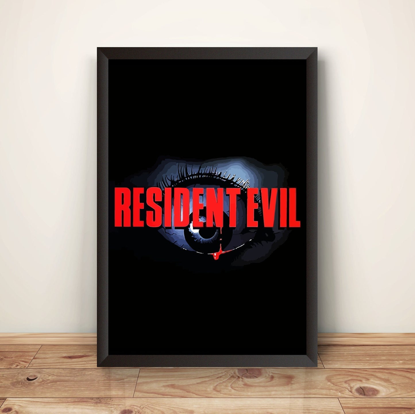 Residence Evil Eye Cover Premium Poster (Vectorized Design)