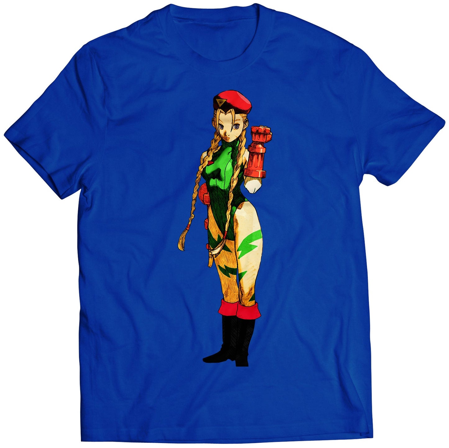 Cammy Delta Red Mvc2 Premium Unisex T-shirt (Vectorized Design)