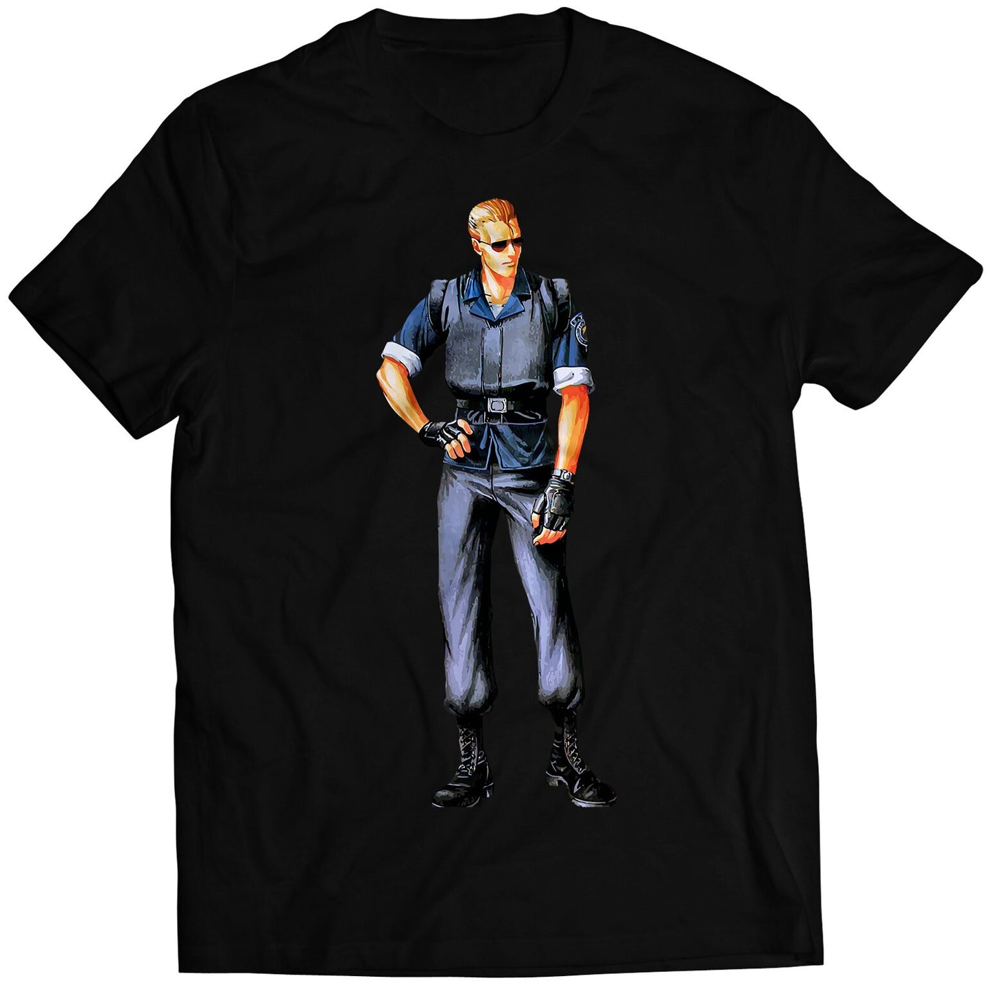 Albert Wesker Original Biohazard Residence Evil Premium Unisex T-shirt (Vectorized Design)