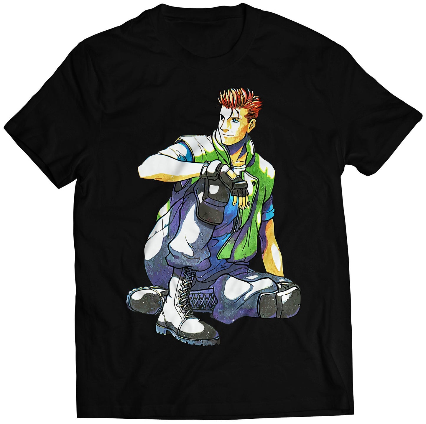 Chris Redfield V2 Original Biohazard Residence Evil Premium Unisex T-shirt (Vectorized Design)