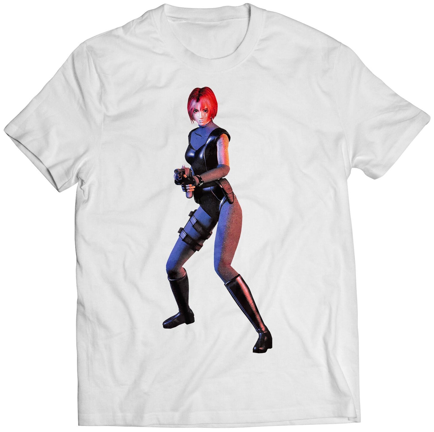 Regina With Shotty Dino Crisis Premium Unisex T-shirt (Vectorized Design)