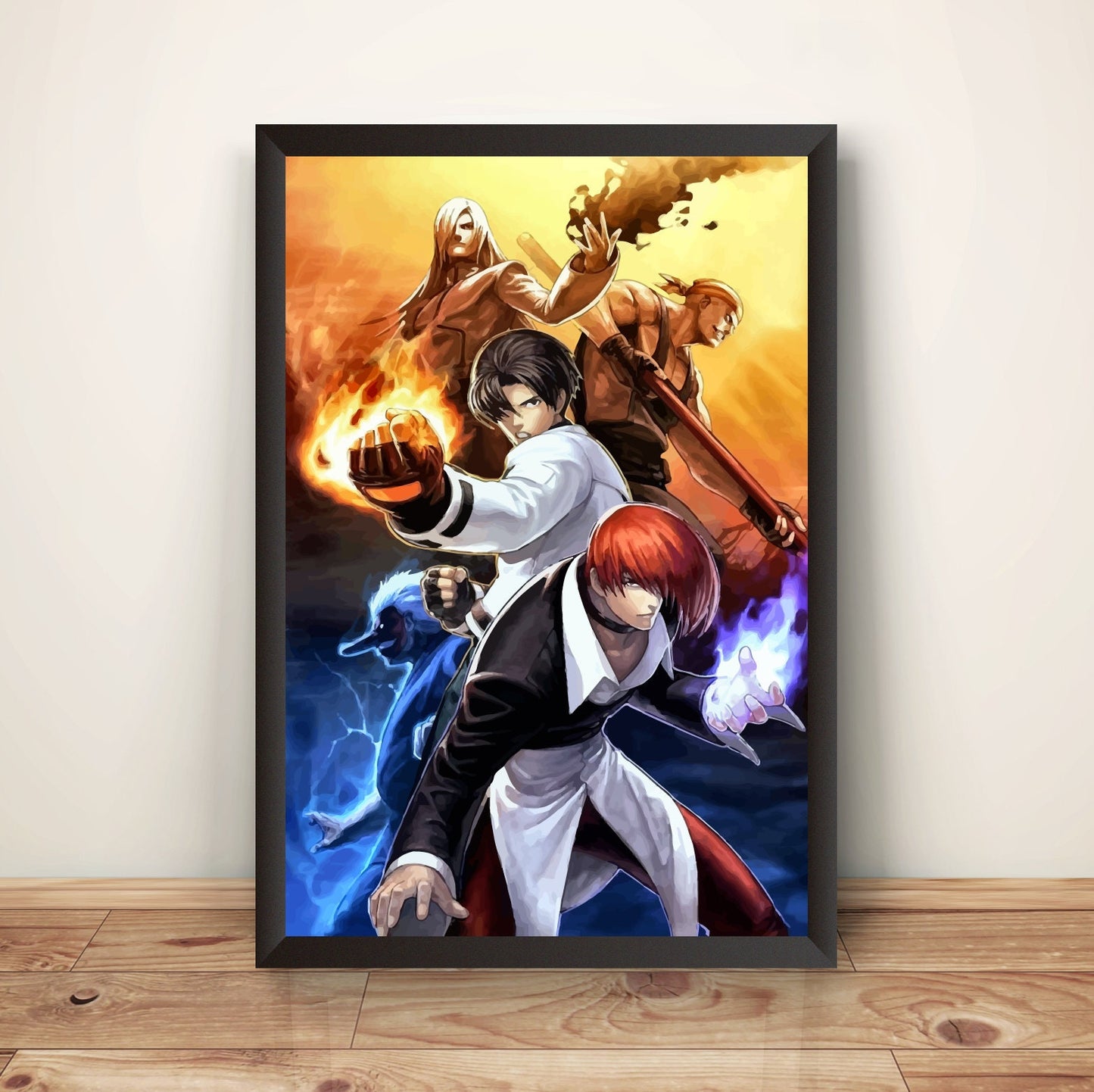 KOF VIII Kof13 Promo Premium Poster (Vectorized Design)