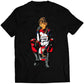 Elza Walker Sitting Residence Evil 1.5 Biohazard Premium Unisex T-shirt (Vectorized Design)