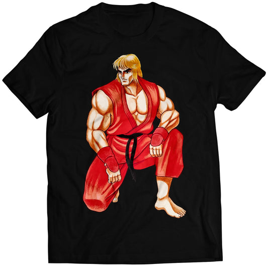 Ken SF2 The World Warrior Premium Unisex T-shirt.