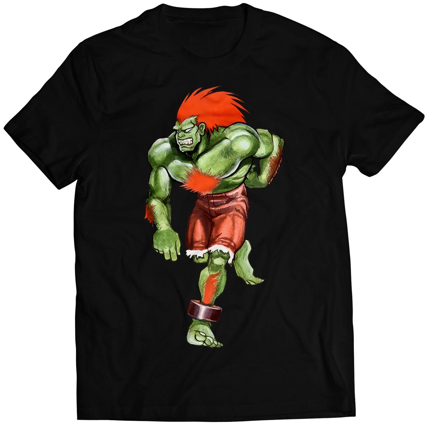 Blanka SF2 The World Warrior Premium Unisex T-shirt.