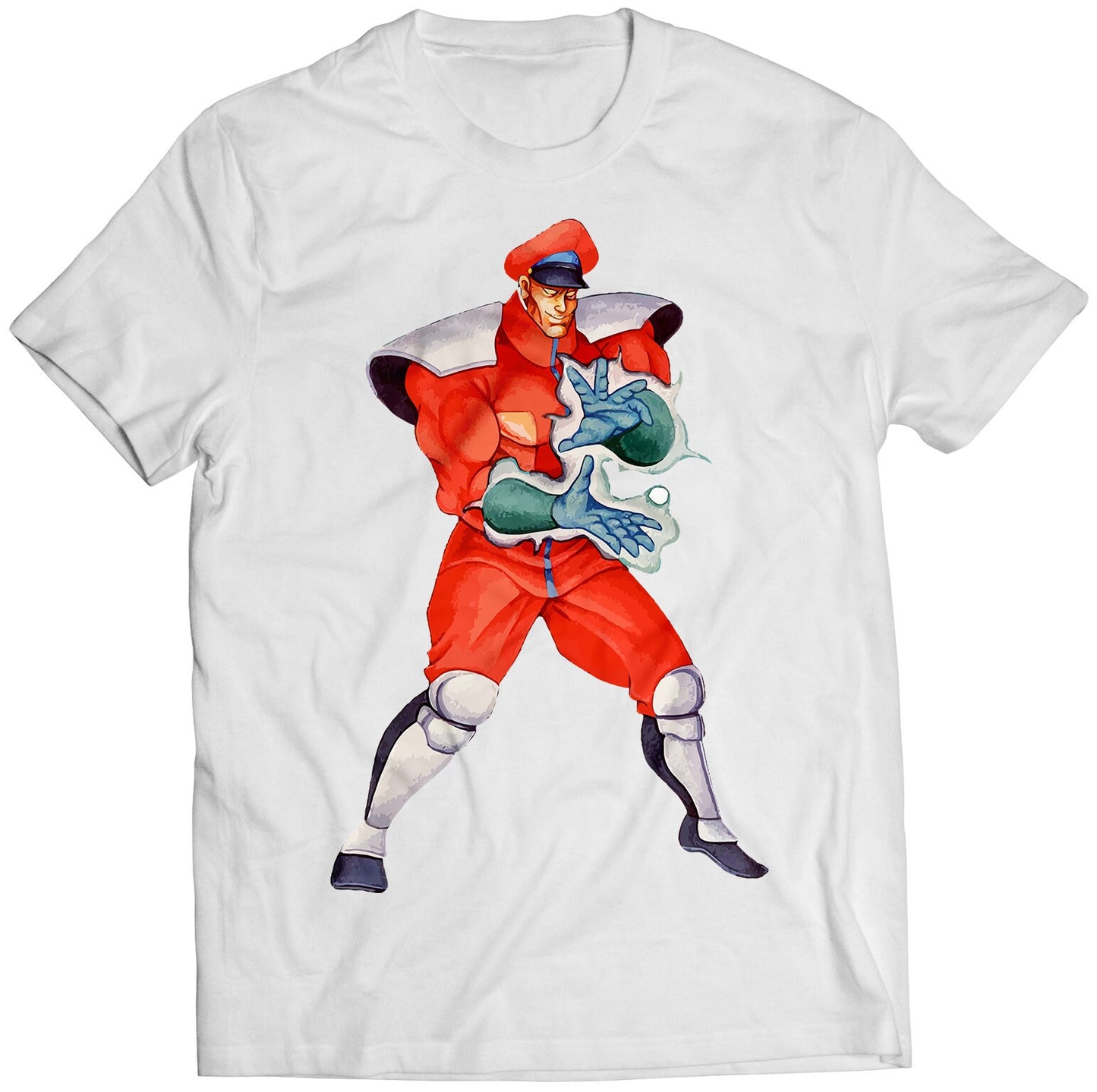 M Bison Dictator SF2 The World Warrior Premium Unisex T-shirt.