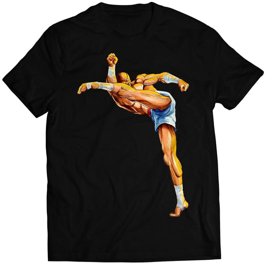 Sagat SF2 The World Warrior Premium Unisex T-shirt.