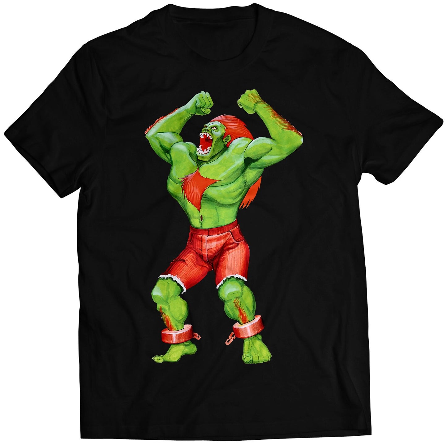 Blanka Champ SF2 The World Warrior Premium Unisex T-shirt.