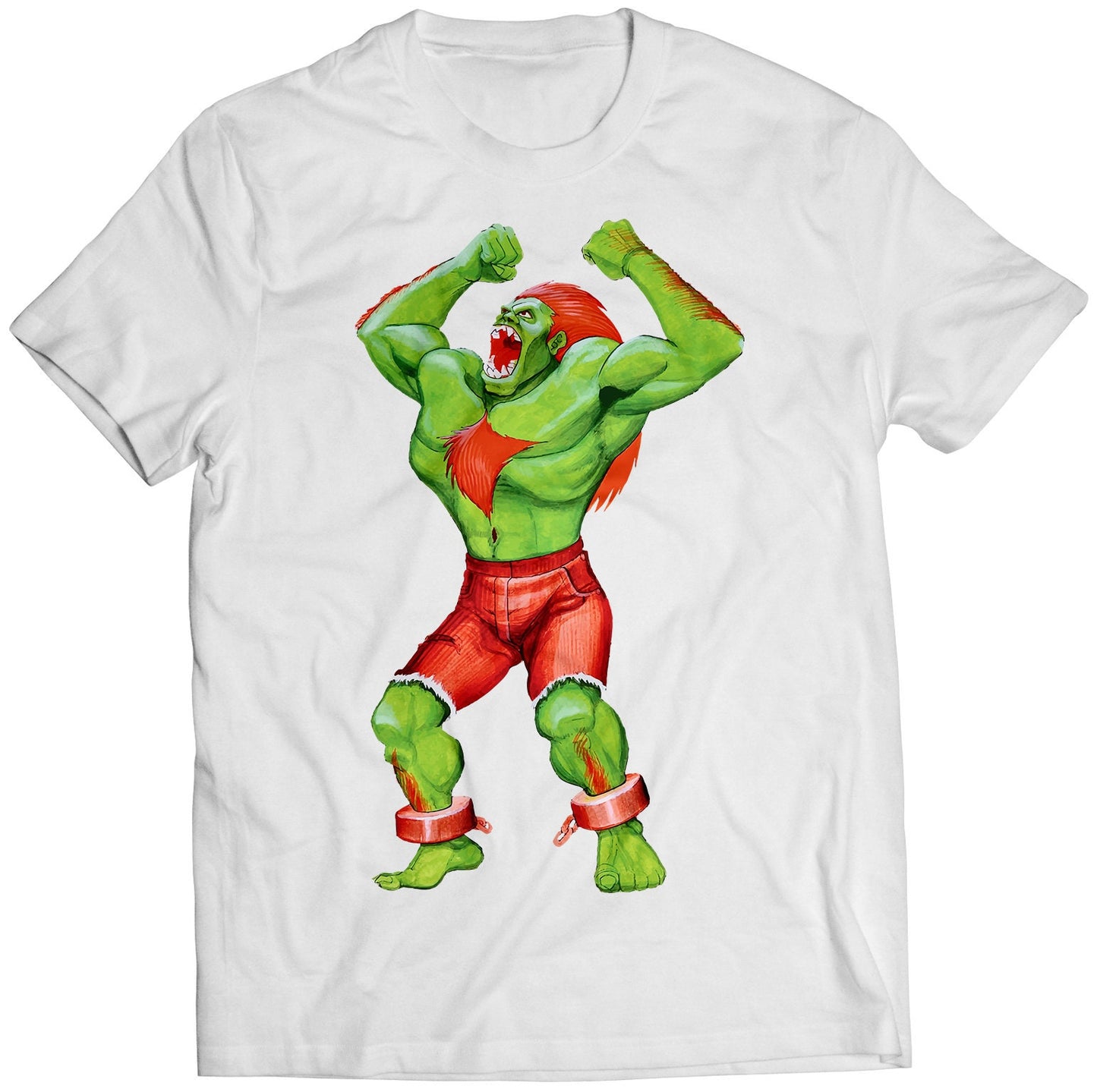 Blanka Champ SF2 The World Warrior Premium Unisex T-shirt.