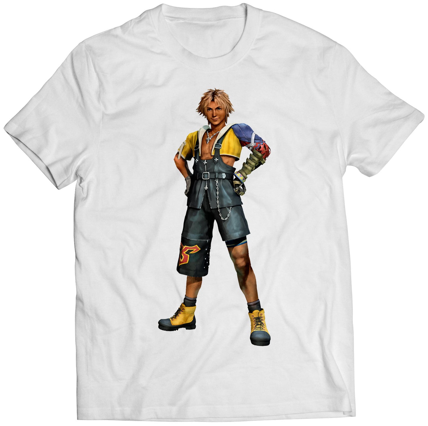 Tidus CG FF10 X Premium Unisex T-shirt (Vectorized Design)