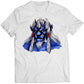 Kimahri Portrait FF10 X Premium Unisex T-shirt (Vectorized Design)