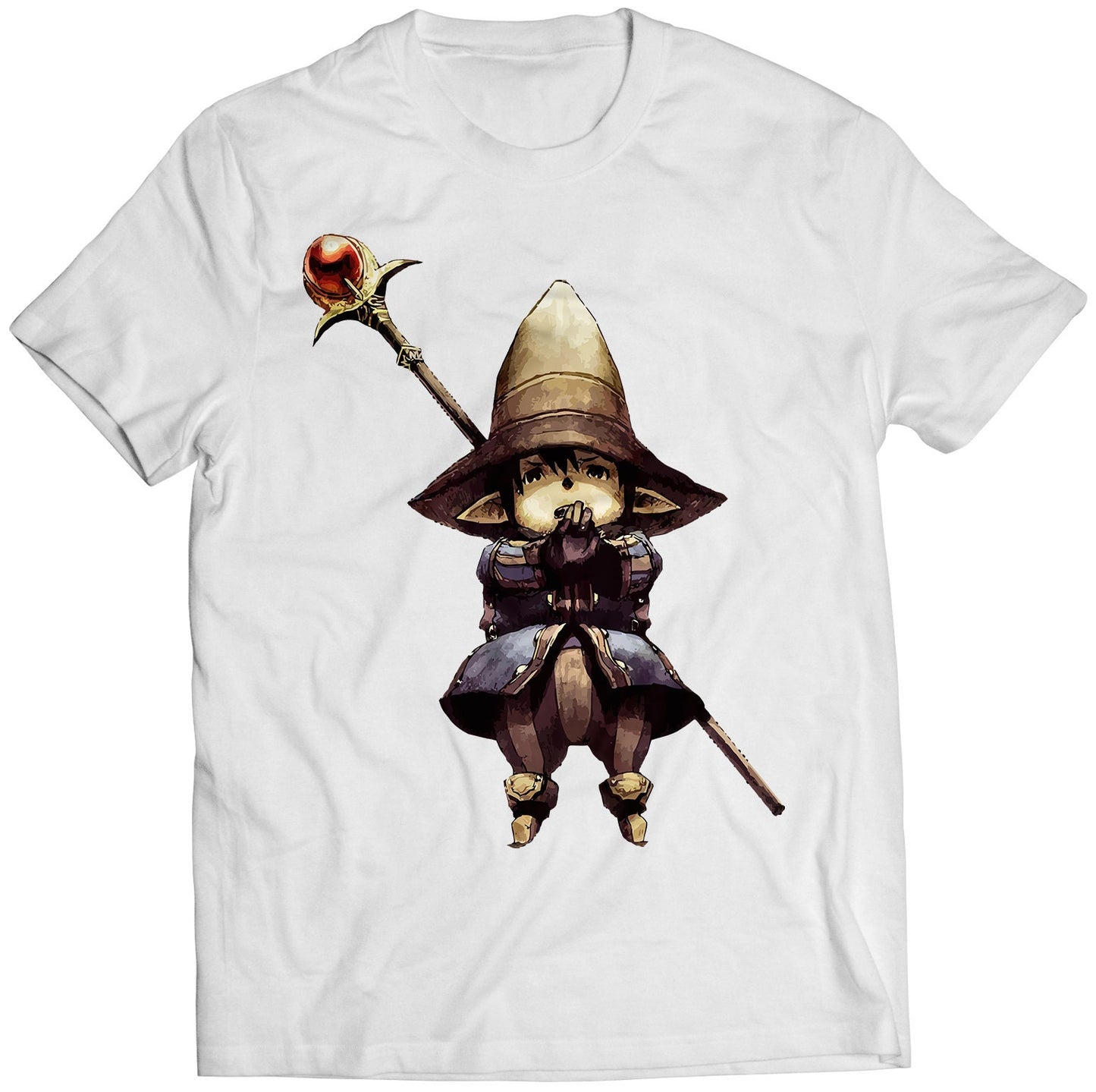 Black Mage FF11 XI Premium Unisex T-shirt (Vectorized Design)