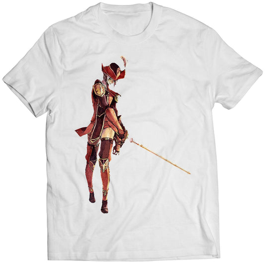 Red Mage FF11 XI Premium Unisex T-shirt (Vectorized Design)