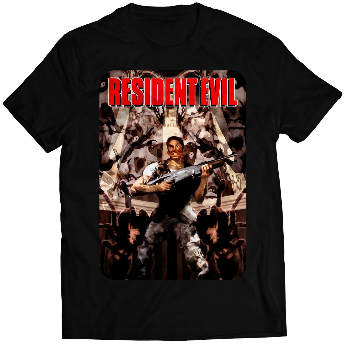 Residence Evil Cover Premium Unisex T-shirt (Vectorized Design)