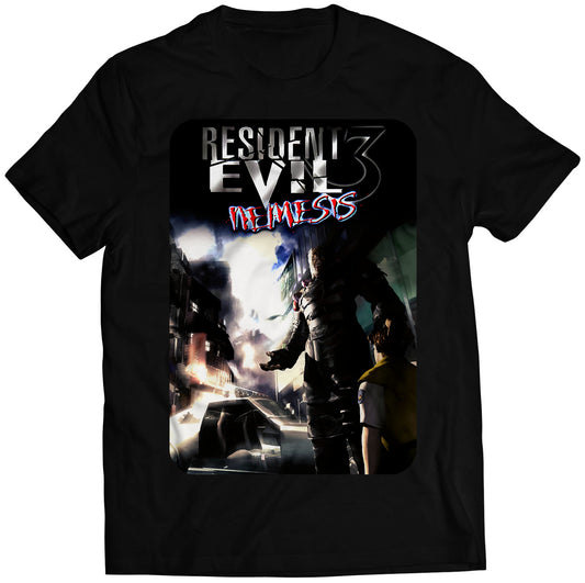 Residence Evil III Nemesis Cover Premium Unisex T-shirt (Vectorized Design)