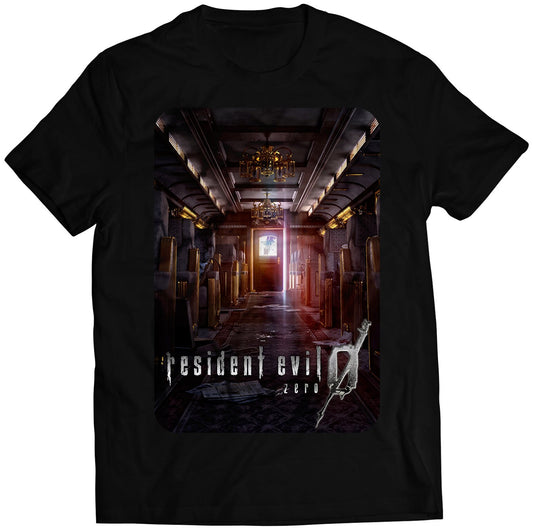 Residence Evil Zero Train Cover Premium Unisex T-shirt (Vectorized Design)