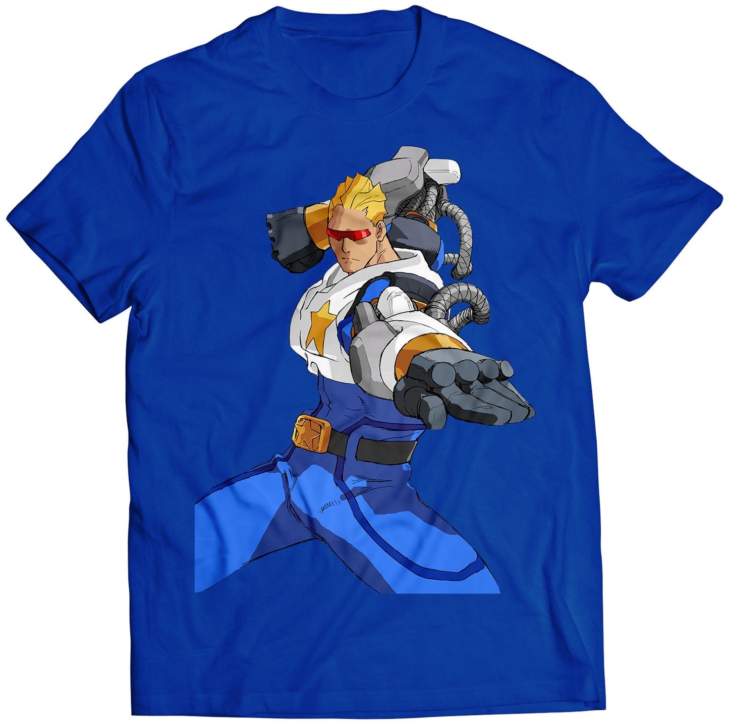 Commando Win Pose MVC Premium Unisex T-shirt (Vectorized Design)