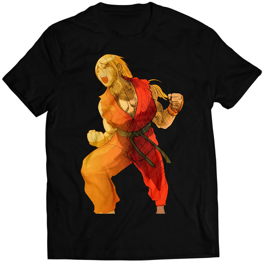 Ken Mvc2 Versus Screen Premium Unisex T-shirt (Vectorized Design)