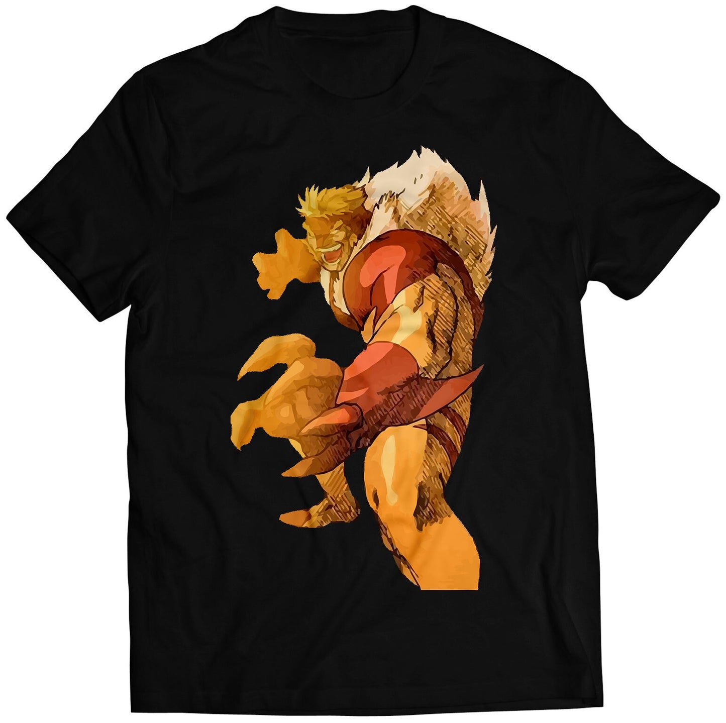 Sabreteeth Mvc2 Versus Screen Premium Unisex T-shirt (Vectorized Design)