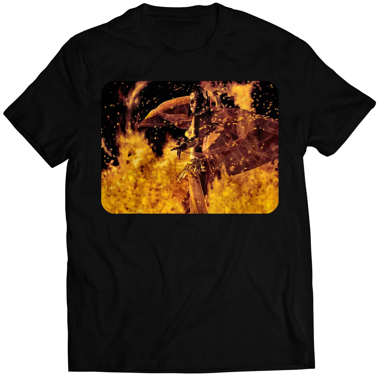 Mullenkamp Fire Vagrent Story Premium Unisex T-shirt (Vectorized Design)