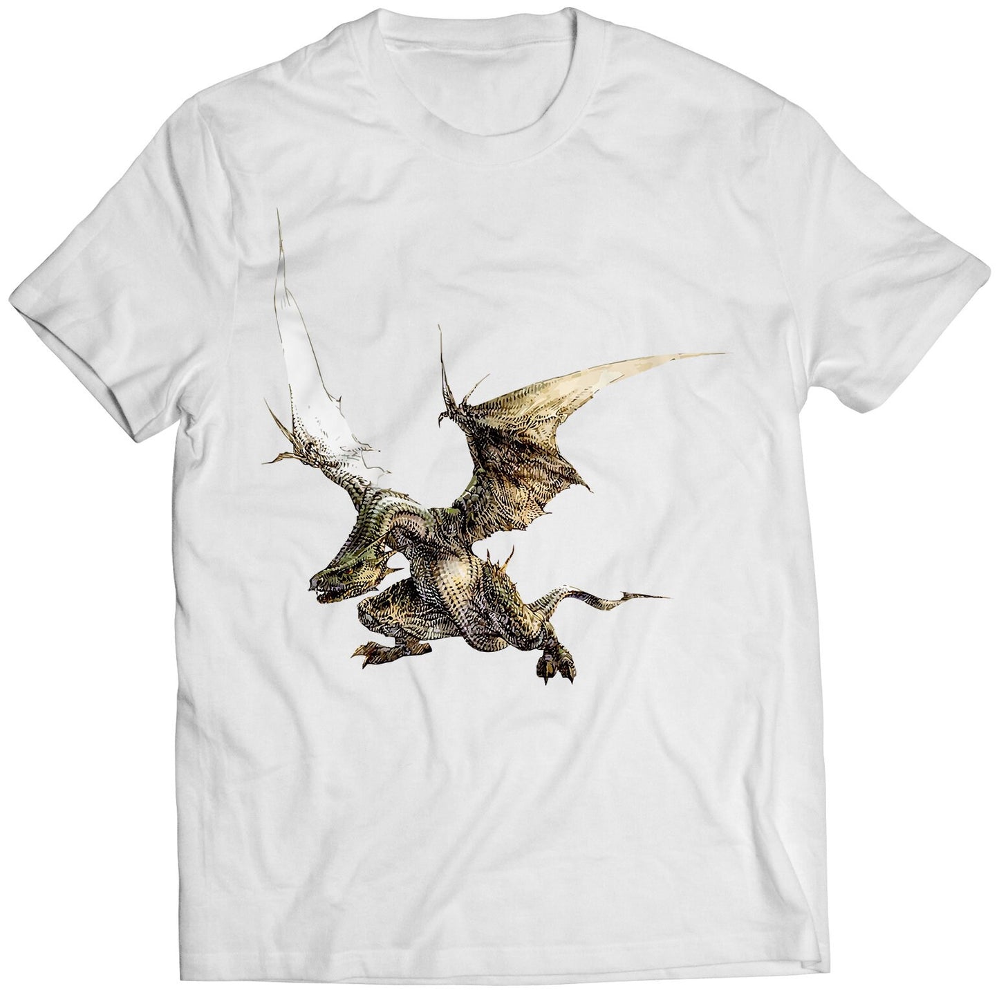 Wyvern Dtok Vagrent Story Premium Unisex T-shirt (Vectorized Design)