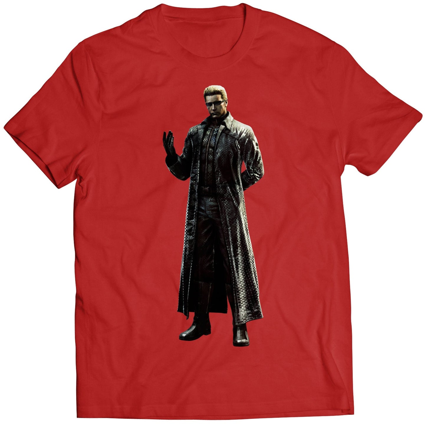 Albert Wesker Residence Evil Biohazard 5 Premium Unisex T-shirt (Vectorized Design)