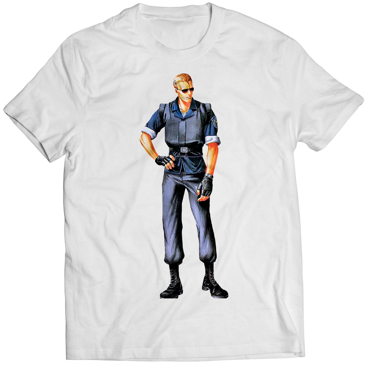 Albert Wesker Original Biohazard Residence Evil Premium Unisex T-shirt (Vectorized Design)