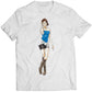 Tubetop Jill Valentine Biohazard Residence Evil Premium Unisex T-shirt (Vectorized Design)